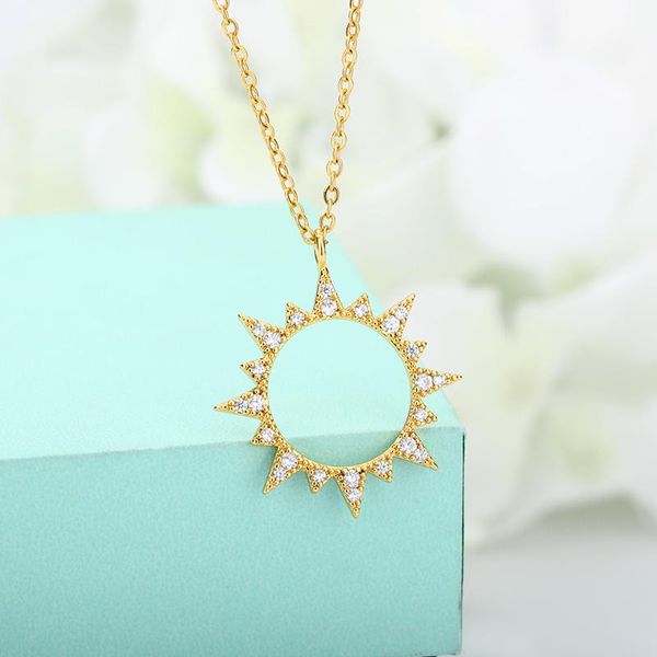 pendant necklaces goth crystal sun necklace for women men round stainless steel gold chain couple jewelry gifts the year, Silver
pendant necklaces goth crystal sun necklace for women men round stainless steel gold chain couple jewelry gifts the year, Silver
