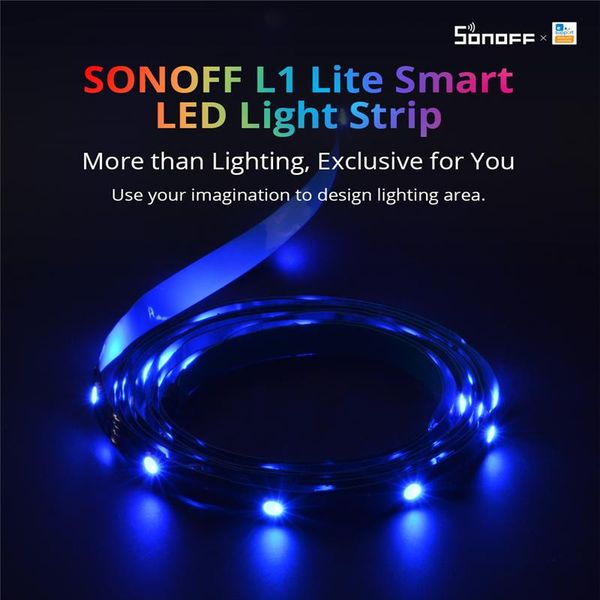 smart home control sonoff l1 lite wifi led light strip 5m dimmable eu/ us flexible rgb lights app remote work with alexa
smart home control sonoff l1 lite wifi led light strip 5m dimmable eu/ us flexible rgb lights app remote work with alexa