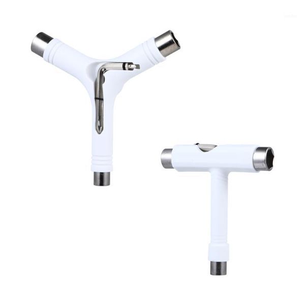 skateboarding 2pcs all-in-one t/y screwdriver multi-function skateboard t tool (white)1
skateboarding 2pcs all-in-one t/y screwdriver multi-function skateboard t tool (white)1