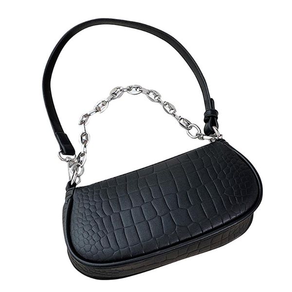 wallets women zipper street baguette bag with chain single shoulder crocodile pattern underarm casual retro handbag pu leather fashion, Red;black
wallets women zipper street baguette bag with chain single shoulder crocodile pattern underarm casual retro handbag pu leather fashion, Red;black