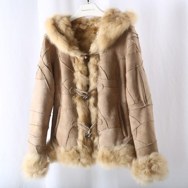 women's fur & faux integrated coat with cap short off season special offer less than 103 kg, Black
women's fur & faux integrated coat with cap short off season special offer less than 103 kg, Black