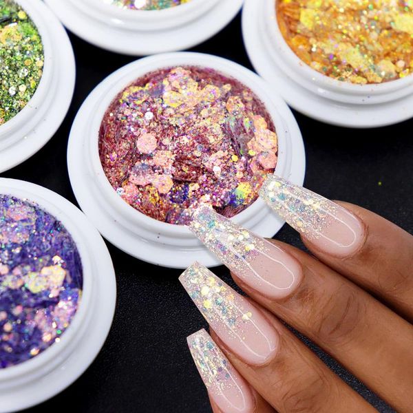 nail glitter 1box sparkly 3d hexagon sequins flakes holographic powder polish manicures nails art decorations diy, Silver;gold
nail glitter 1box sparkly 3d hexagon sequins flakes holographic powder polish manicures nails art decorations diy, Silver;gold