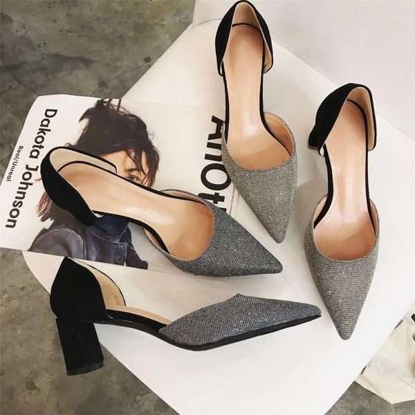 dress shoes 2021 gold silver heels bling bridal wedding platform high-heeled tacon mujer for lady high heel office y21-33, Black
dress shoes 2021 gold silver heels bling bridal wedding platform high-heeled tacon mujer for lady high heel office y21-33, Black