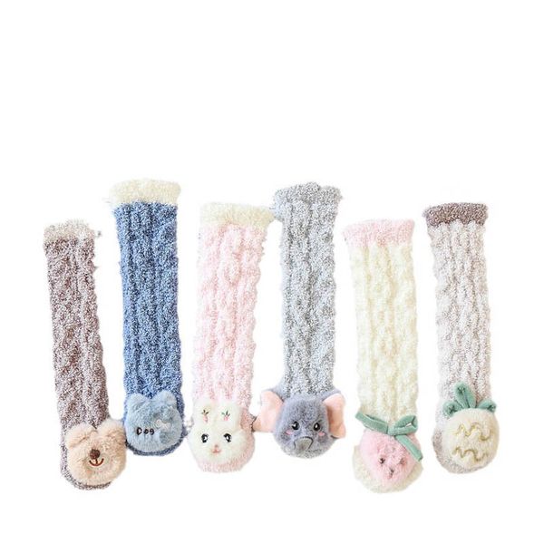 baby socks newborn booties kids boys accessories autumn winter infant stockings keep warm cute toddler wear velvet cartoon floor shoes 0-3t, Pink;yellow 
baby socks newborn booties kids boys accessories autumn winter infant stockings keep warm cute toddler wear velvet cartoon floor shoes 0-3t, Pink;yellow