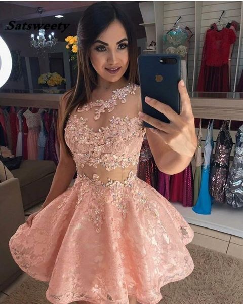 party dresses 2022 peach color one shoulder lace beaded ball gown mini cocktail prom dress short homecoming, White;black
party dresses 2022 peach color one shoulder lace beaded ball gown mini cocktail prom dress short homecoming, White;black