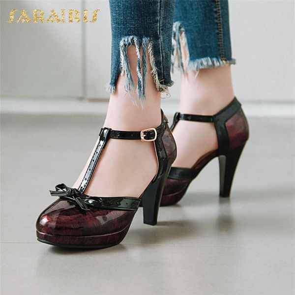 sandals sarairis 2021 design sweet bowtie t-strap shoes ladies female buckle strap high heels party pump woman, Black
sandals sarairis 2021 design sweet bowtie t-strap shoes ladies female buckle strap high heels party pump woman, Black