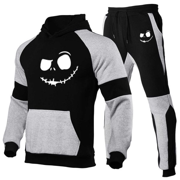 autumn and winter 2020 casual men's new hooded sweater with smiley face and color matching hooded sweater men's pullover suit, Gray
autumn and winter 2020 casual men's new hooded sweater with smiley face and color matching hooded sweater men's pullover suit, Gray
