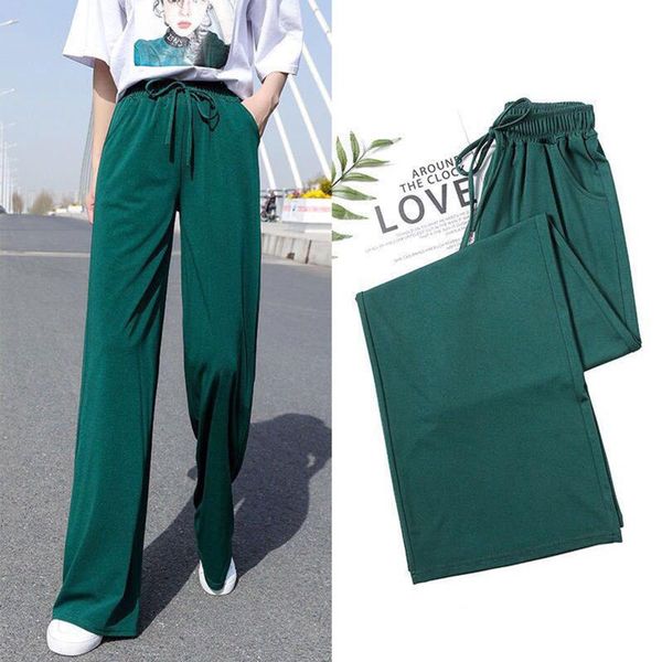 long trousers wide-leg pants women loose straight-leg pants 2021 super fire solid color casual slim, Black;white
long trousers wide-leg pants women loose straight-leg pants 2021 super fire solid color casual slim, Black;white