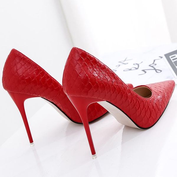 dress shoes slim heel all-match pointed red 10cm hipster autumn high-heeled women's season 2021 girls' single, Black
dress shoes slim heel all-match pointed red 10cm hipster autumn high-heeled women's season 2021 girls' single, Black