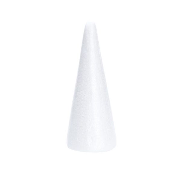 party decoration 10pcs 18.5cm white solid foam diy cone children handmade craft accessories for home christmas
party decoration 10pcs 18.5cm white solid foam diy cone children handmade craft accessories for home christmas