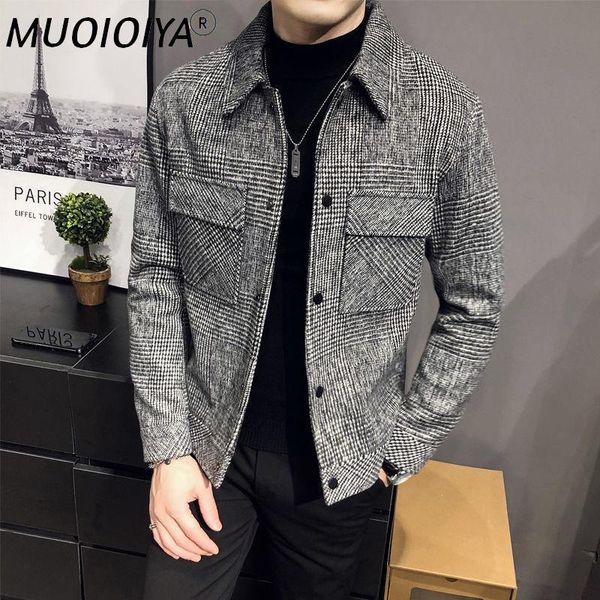 men's wool & blends men 2021 autumn winter trench jackets male casual slim fit warm overcoats woolen steetwear windbreaker coats o250, Black
men's wool & blends men 2021 autumn winter trench jackets male casual slim fit warm overcoats woolen steetwear windbreaker coats o250, Black