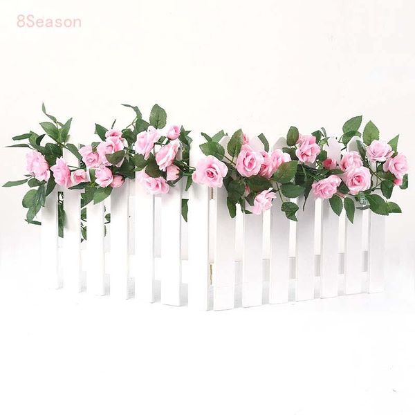decorative flowers & wreaths 8season 4.4m/2pcs silk artificial roses rattan strip vine for wedding home party decor
decorative flowers & wreaths 8season 4.4m/2pcs silk artificial roses rattan strip vine for wedding home party decor