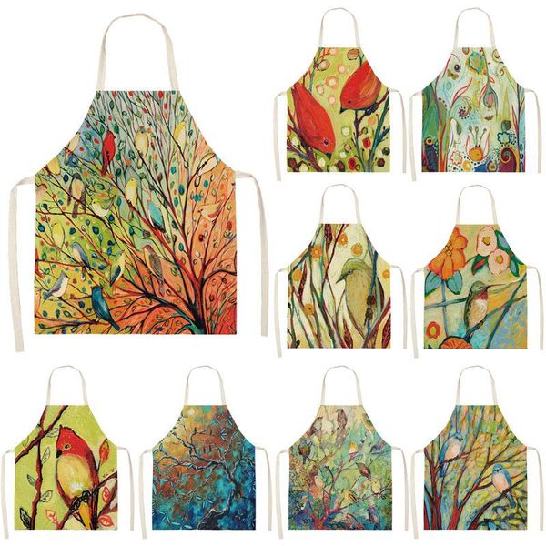 1pcs color forest bird pattern cleaning art aprons home cooking kitchen apron cook wear cotton linen bibs 53*65cm wq0147
1pcs color forest bird pattern cleaning art aprons home cooking kitchen apron cook wear cotton linen bibs 53*65cm wq0147