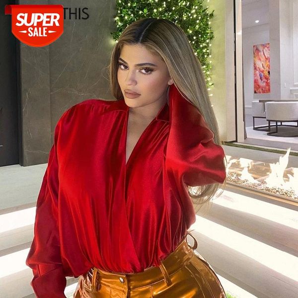 WannaThis Blouses Woman Sexy V-Neck Red Long Sleeve Hollow Out Satin Solid Cropped Blouse Shirts Top Women Streetwear 2020 Silk #f80N, White
WannaThis Blouses Woman Sexy V-Neck Red Long Sleeve Hollow Out Satin Solid Cropped Blouse Shirts Top Women Streetwear 2020 Silk #f80N, White