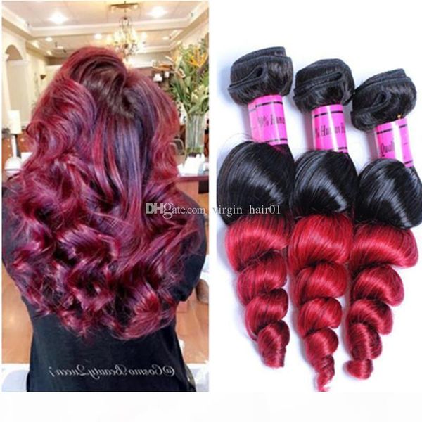 cosplay 1b red ombre hair extensions loose wave brazilian human hair ombre hair weave 8a quality wholesale price 3 bundles loose wave, Black;brown
cosplay 1b red ombre hair extensions loose wave brazilian human hair ombre hair weave 8a quality wholesale price 3 bundles loose wave, Black;brown