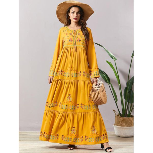 embroidery bohemian ethnic long dress women abayas muslim arab kaftan robe ramadan dubai casual loose islamic clothing tu gyvx, Black;gray
embroidery bohemian ethnic long dress women abayas muslim arab kaftan robe ramadan dubai casual loose islamic clothing tu gyvx, Black;gray