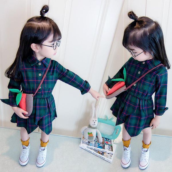 2021 children new fashion spring dress long sleeve plaid shirt skirt foreign princess vestidos design casual dresses for girls, Red;yellow
2021 children new fashion spring dress long sleeve plaid shirt skirt foreign princess vestidos design casual dresses for girls, Red;yellow