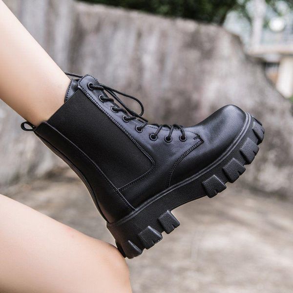 boots 2021 mid-calf booties black platform combat ankle for women lace up buckle strap female winter biker big size
boots 2021 mid-calf booties black platform combat ankle for women lace up buckle strap female winter biker big size