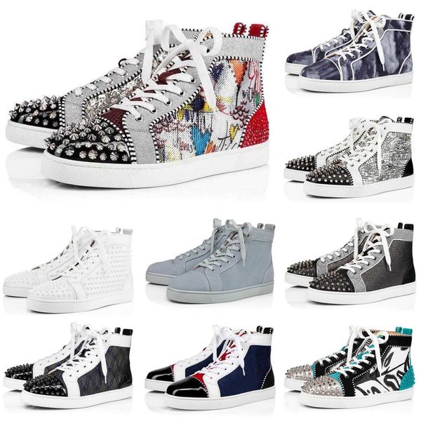 new luxury men women shoe studded spikes fashion red suede leather mens sneaker womens flat bottoms shoes party lovers, Black
new luxury men women shoe studded spikes fashion red suede leather mens sneaker womens flat bottoms shoes party lovers, Black