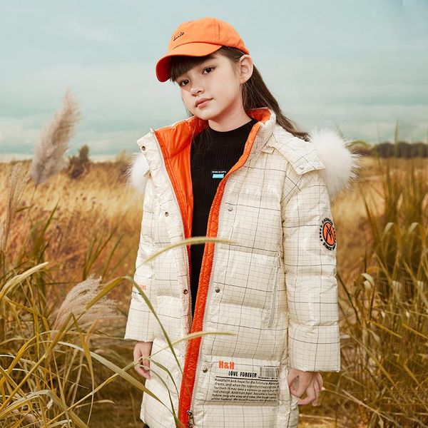 down coat long winter jacket for girls wash 90% jackets children's clothing snow wear kids outerwear clothes, Blue;gray
down coat long winter jacket for girls wash 90% jackets children's clothing snow wear kids outerwear clothes, Blue;gray