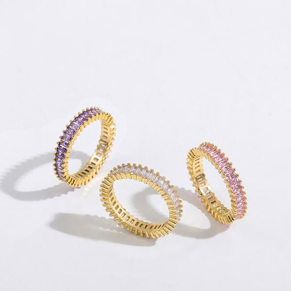 elegant crystal cz zircon stone rings for women fashion gold copper metal stacking finger ring engagement wedding band jewelry, Silver
elegant crystal cz zircon stone rings for women fashion gold copper metal stacking finger ring engagement wedding band jewelry, Silver