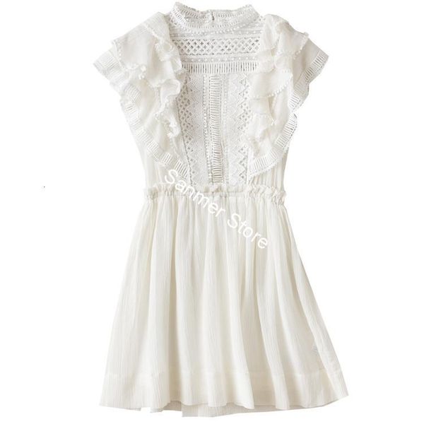 2021 new primavera vero feminino rendas babados mini retalhos cintura elstica oco para fora preto ou branco cor feminina doce vestido curto, Black;gray
2021 new primavera vero feminino rendas babados mini retalhos cintura elstica oco para fora preto ou branco cor feminina doce vestido curto, Black;gray