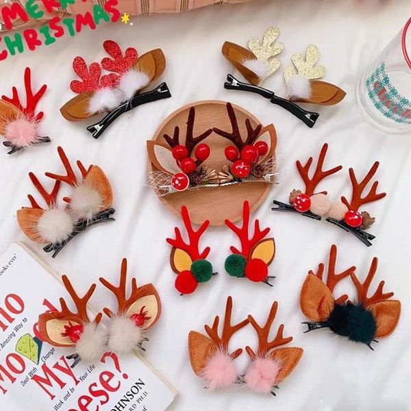hair accessories 2pc christmas clips for girls cute deer ear hairpins antlers barrettes kids hairpin barrette, Slivery;white
hair accessories 2pc christmas clips for girls cute deer ear hairpins antlers barrettes kids hairpin barrette, Slivery;white
