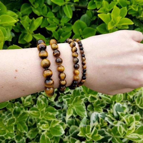beaded, strands oaiite 4/6/8/10mm natural tiger eye stone bracelet men women strand bracelets strength energy wrist jewerly accessories, Black
beaded, strands oaiite 4/6/8/10mm natural tiger eye stone bracelet men women strand bracelets strength energy wrist jewerly accessories, Black