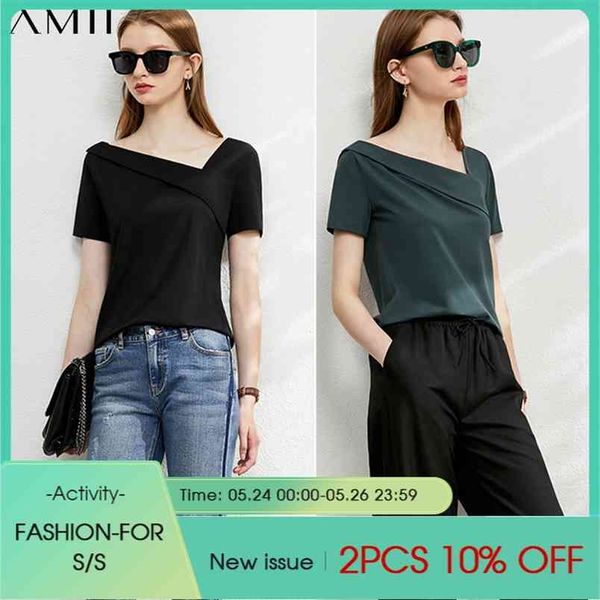 minimalism summer women's tshirt fashion cotton solid vneck offical lady causal for women 12080021 210527, White
minimalism summer women's tshirt fashion cotton solid vneck offical lady causal for women 12080021 210527, White