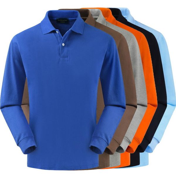 men's casual long sved polo 100% high-quality cotton shirt, 20 colors, new in 2020, White;black
men's casual long sved polo 100% high-quality cotton shirt, 20 colors, new in 2020, White;black