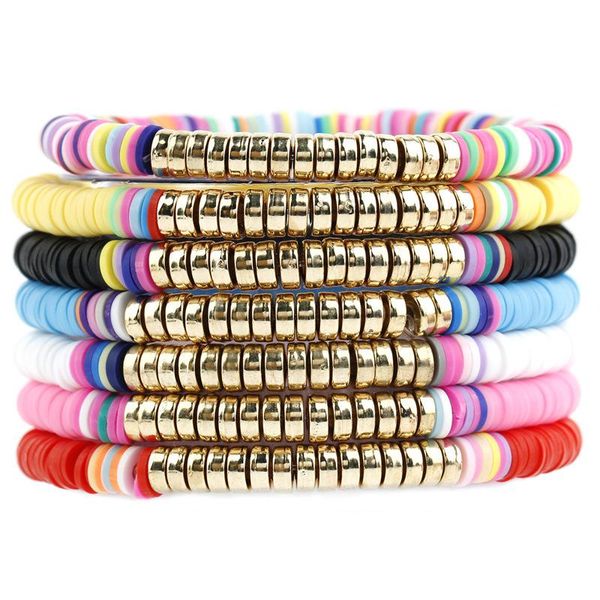 beaded, strands bohemian rainbow multicolor soft clay stone bracelet cross-border accessories 2021 explosive jewelry gift, Black
beaded, strands bohemian rainbow multicolor soft clay stone bracelet cross-border accessories 2021 explosive jewelry gift, Black