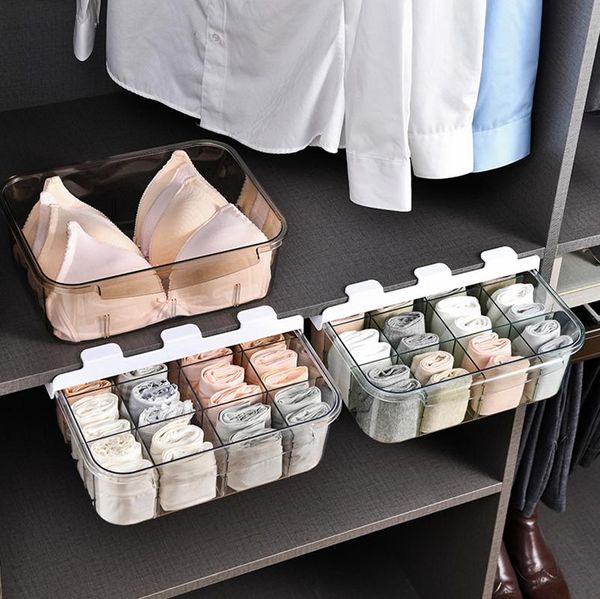 storage drawers transparent/brown socks bra organizer drawer type underwear box household divided clothing bin
storage drawers transparent/brown socks bra organizer drawer type underwear box household divided clothing bin