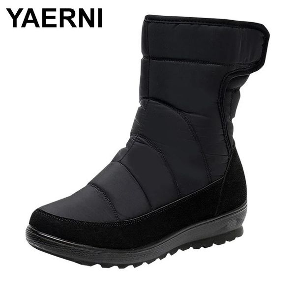 boots yaerniwomen's winter wish warm mother cotton non-slip waterproof short plus velvet tendon bottom snow one drop, Black
boots yaerniwomen's winter wish warm mother cotton non-slip waterproof short plus velvet tendon bottom snow one drop, Black