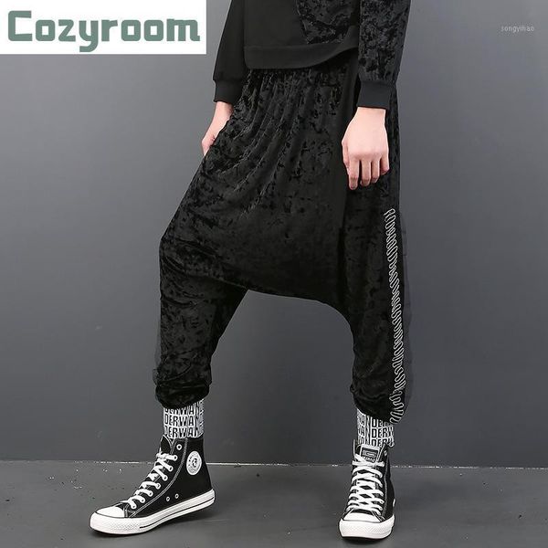 autumn and winter european men's harem pants beam men fashion casual elastic waist tide male trousers joggers black
autumn and winter european men's harem pants beam men fashion casual elastic waist tide male trousers joggers black
