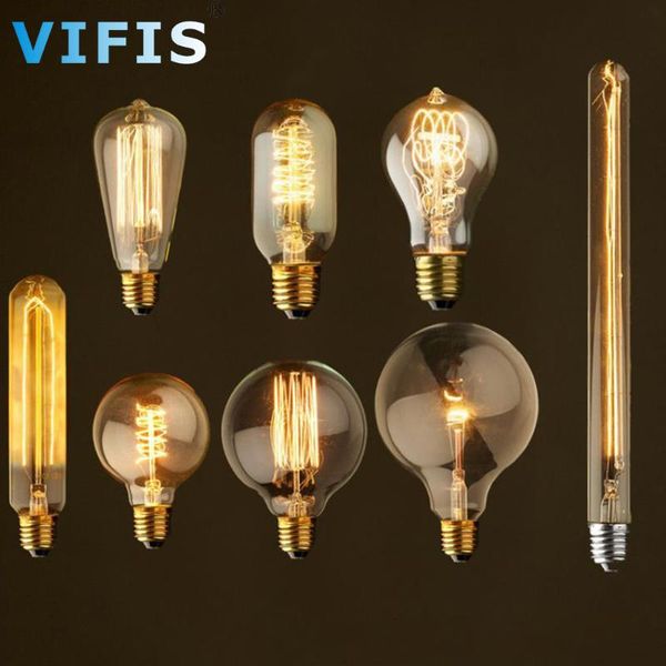dimmable vintage edison bulb e27 st64 t10 t45 g80 g95 40w pendant lights 220v led lamp incandescent light rope lamp holder
dimmable vintage edison bulb e27 st64 t10 t45 g80 g95 40w pendant lights 220v led lamp incandescent light rope lamp holder