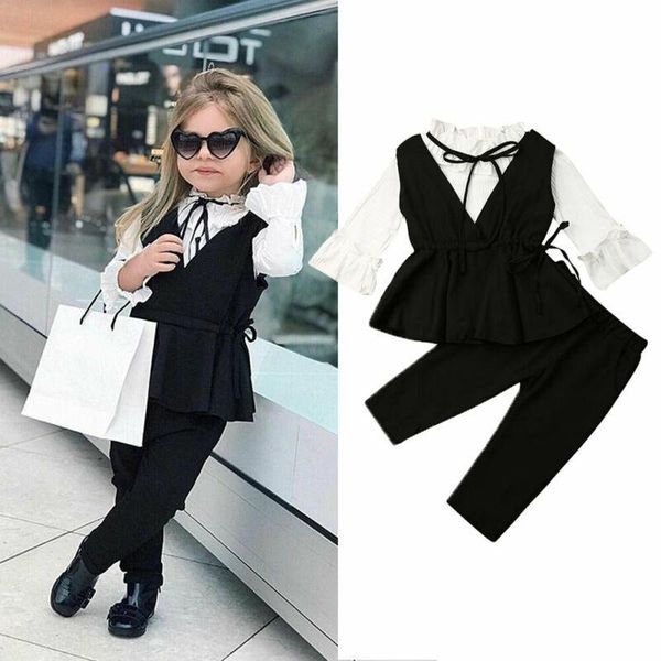 clothing sets 2021 fashion children's girl suit outdoor formal autumn and winter clothes set horn long sleeve vest + pants 3pcs, White
clothing sets 2021 fashion children's girl suit outdoor formal autumn and winter clothes set horn long sleeve vest + pants 3pcs, White