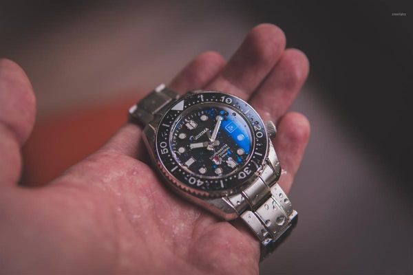 wristwatches proxima mm300 sbdx001 stainless steel diver dive watch nh35 movement ceramic bezel insert c3 luminous marine master, Slivery;brown
wristwatches proxima mm300 sbdx001 stainless steel diver dive watch nh35 movement ceramic bezel insert c3 luminous marine master, Slivery;brown