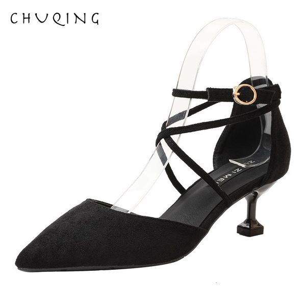 2021 chuqing pointed high heels spring new thin with shallow mouth single fashion women's shoes izky, Black
2021 chuqing pointed high heels spring new thin with shallow mouth single fashion women's shoes izky, Black