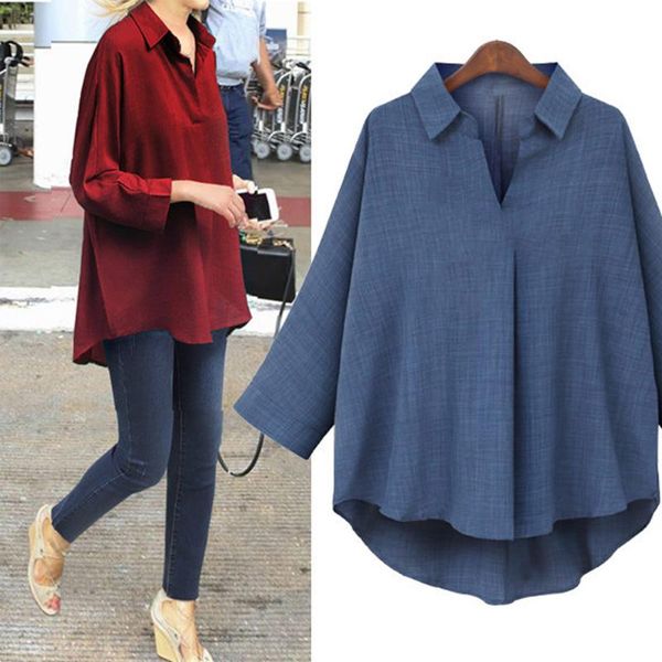 women's blouses & shirts jiayan spring autumn women blouse long sleeve solid oversized female loose 2021 clothing, White
women's blouses & shirts jiayan spring autumn women blouse long sleeve solid oversized female loose 2021 clothing, White