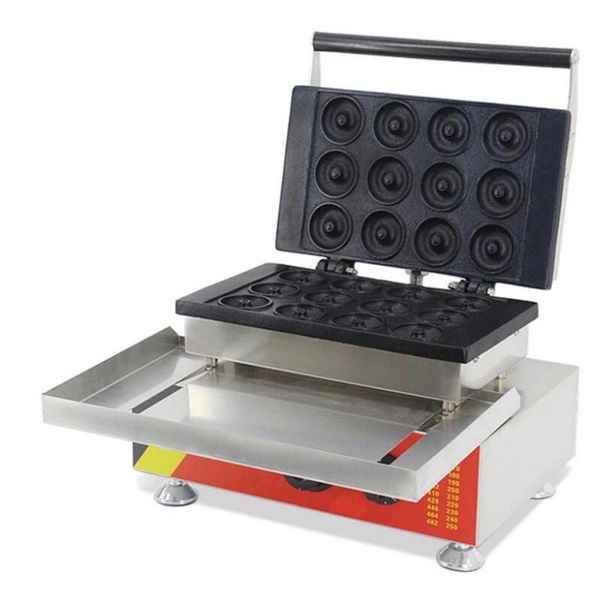 12 hole electric mini donut maker stainless steel donut maker high output donut making machine for bakery shop
12 hole electric mini donut maker stainless steel donut maker high output donut making machine for bakery shop