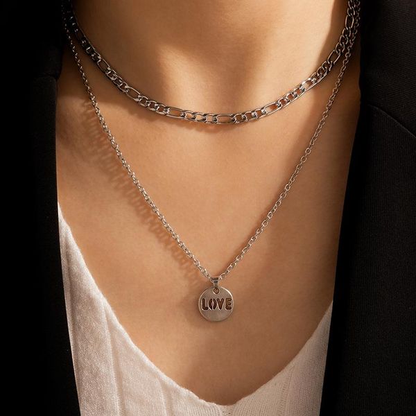 pendant necklaces vintage silver color heart pandent necklace for women punk geometry letter heavy metal choker jewelry collar 16937
pendant necklaces vintage silver color heart pandent necklace for women punk geometry letter heavy metal choker jewelry collar 16937