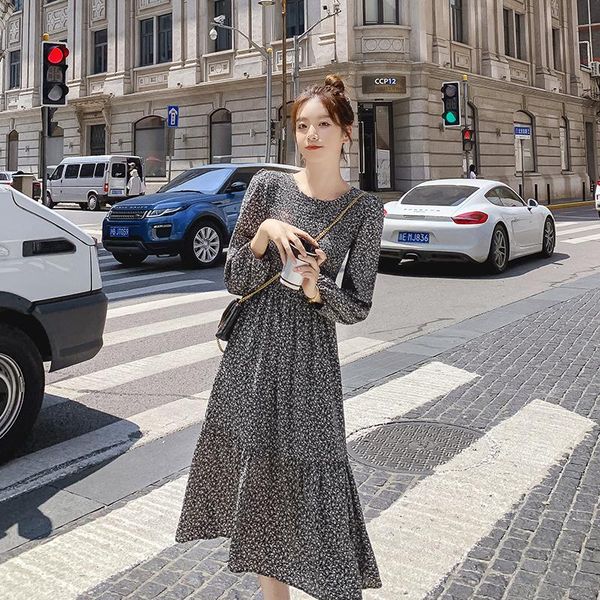 casual dresses retro chic boho dress office lady elegant print a-line floral gentle full-sleeved waist-controlled long party vestidos, Black;gray
casual dresses retro chic boho dress office lady elegant print a-line floral gentle full-sleeved waist-controlled long party vestidos, Black;gray