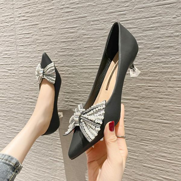 dress shoes luxury metal design women pumps pointed toe solid flock high heel stiletto office woman shallow, Black
dress shoes luxury metal design women pumps pointed toe solid flock high heel stiletto office woman shallow, Black