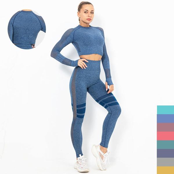 yoga outfit women's suit outdoor hollow sportswear girl fitness long-sleeved leggings tights gym clothes set 2 piece
yoga outfit women's suit outdoor hollow sportswear girl fitness long-sleeved leggings tights gym clothes set 2 piece