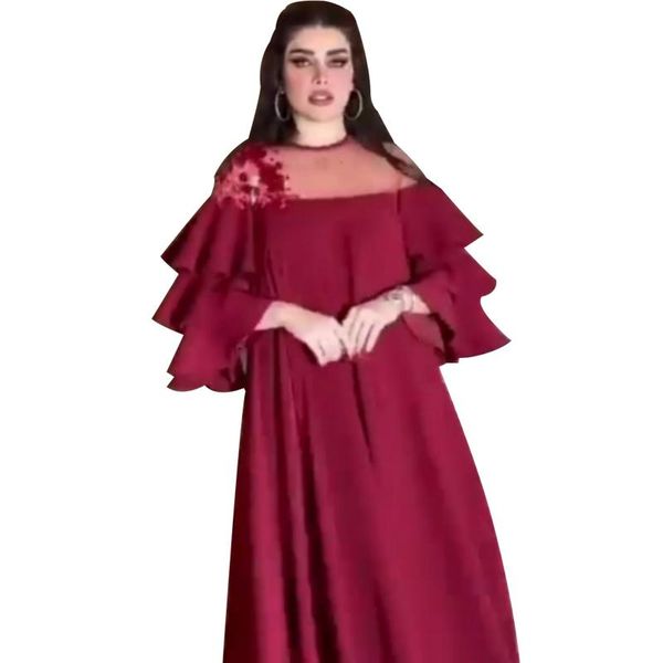 ethnic clothing african long dresses for women half ruffle sleeve loose robes 2021 fashion elegant mesh splice party dress gown, Red
ethnic clothing african long dresses for women half ruffle sleeve loose robes 2021 fashion elegant mesh splice party dress gown, Red