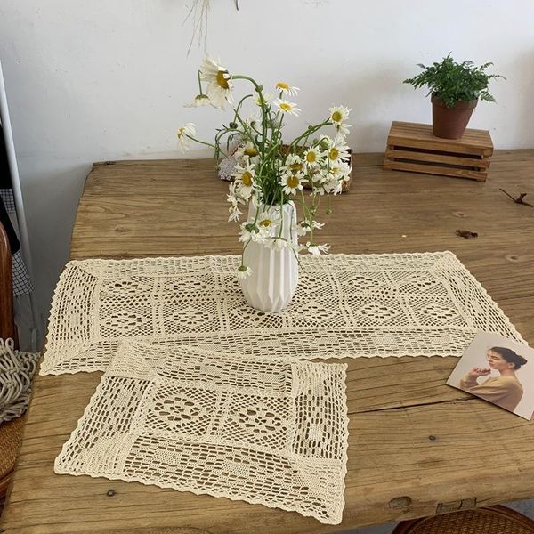 crochet lace hollow tablecloth american retro placemat pastoral beige background cloth p props
crochet lace hollow tablecloth american retro placemat pastoral beige background cloth p props