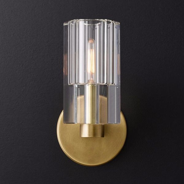 all-copper post-modern light luxury bedroom wall lamp living room background wall stylish atmospheric mirror crystal
all-copper post-modern light luxury bedroom wall lamp living room background wall stylish atmospheric mirror crystal