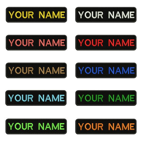 10x2.5cm embroidery custom name text patch stripes badge iron on or velcro backing patches for clothes backpack hat
10x2.5cm embroidery custom name text patch stripes badge iron on or velcro backing patches for clothes backpack hat