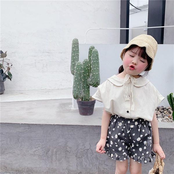 shirts girls cute loose doll summer single-breasted solid color clothes kids, White;black
shirts girls cute loose doll summer single-breasted solid color clothes kids, White;black