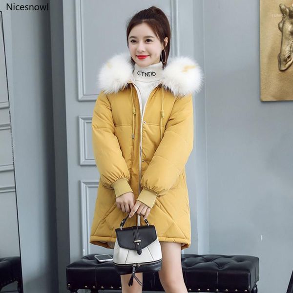 women's down & parkas women winter jacket fur hooded warm coat plus size cotton padded female long parka, Black
women's down & parkas women winter jacket fur hooded warm coat plus size cotton padded female long parka, Black